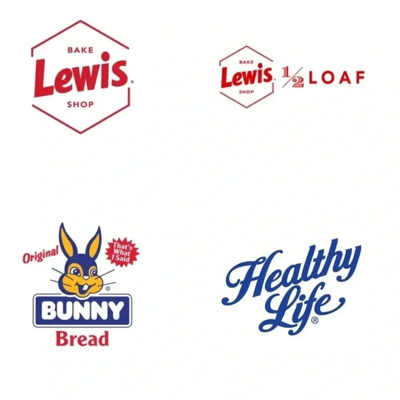 NWT LEWIS BAKERIES HEALTHY LIFE BREAD WHITE BALL CAP HAT CAP AMERICA GOLF - Picture 9 of 9